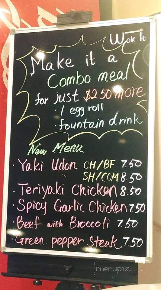 Wok It - Irving, TX menu_pic
