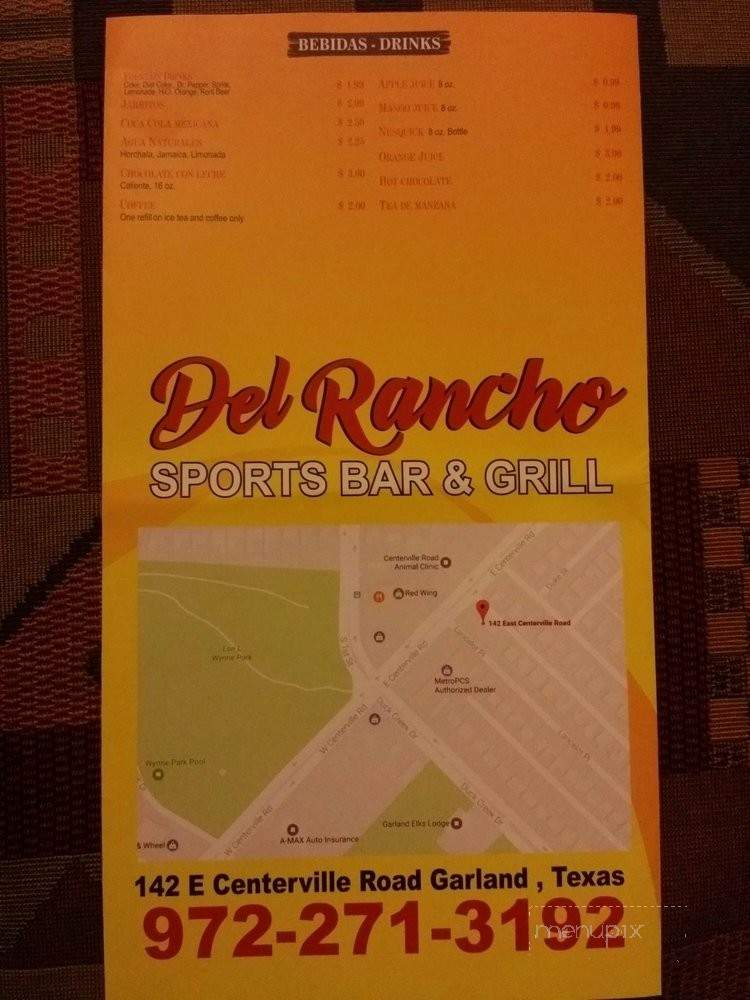 /30771173/Del-Rancho-Sports-Bar-And-Grill-Garland-TX - Garland, TX