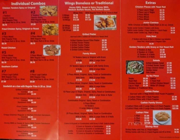 Legit Chicken - Garland, TX menu_pic