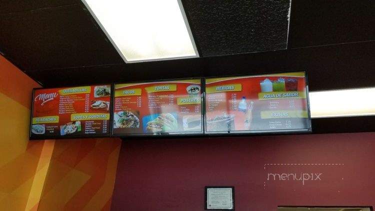 Taco Mexico - Garland, TX menu_pic