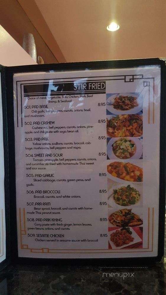 Bangkok Thai Garden - Garland, TX menu_pic