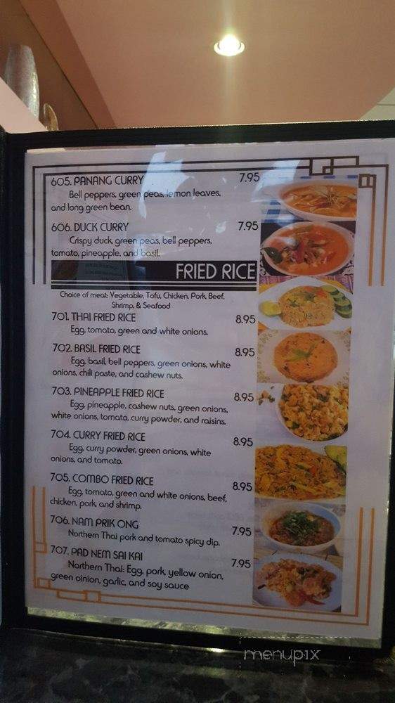 Bangkok Thai Garden - Garland, TX menu_pic