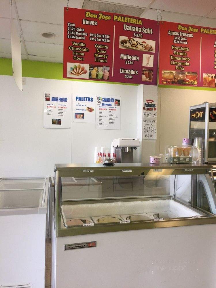 Don Jose Paleteria - Garland, TX menu_pic