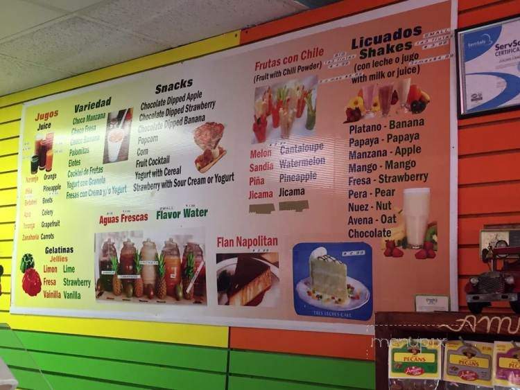 Fuente De Sodas Cortazar - Lewisville, TX menu_pic