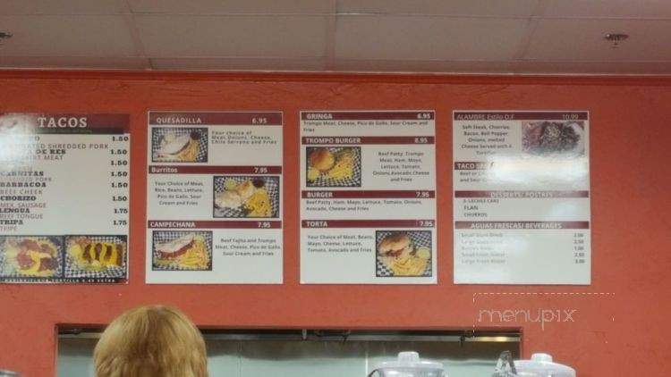 Tacos El Gordo - McKinney, TX menu_pic