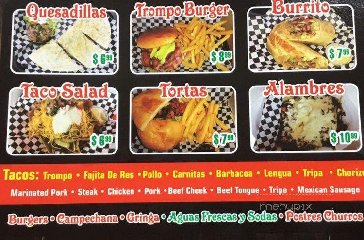 Tacos El Gordo - McKinney, TX menu_pic
