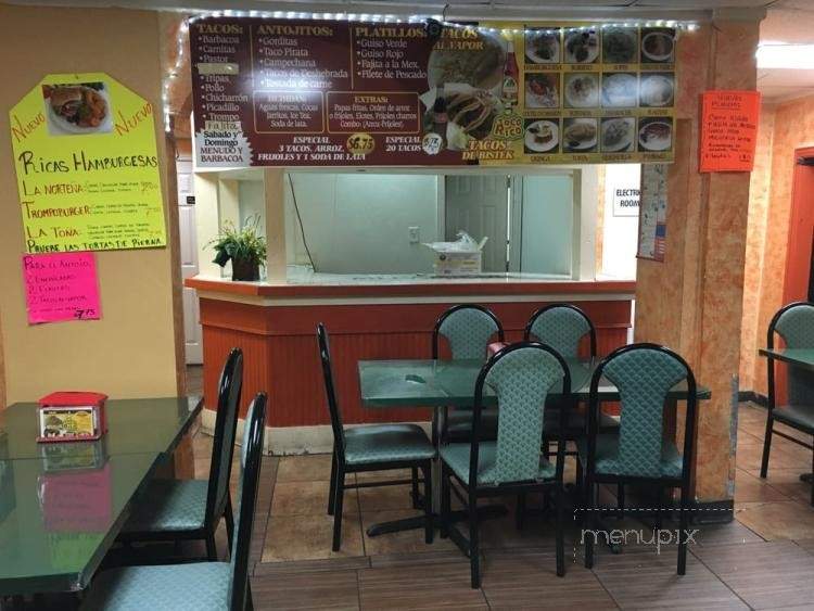 Taco Rico - Dallas, TX menu_pic