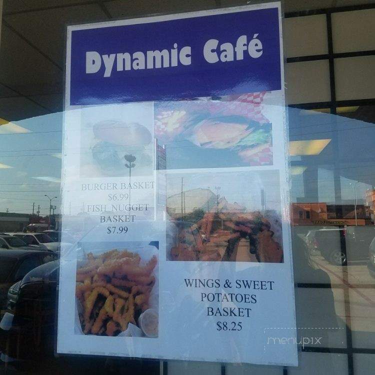Dynamic Cafe - Dallas, TX menu_pic