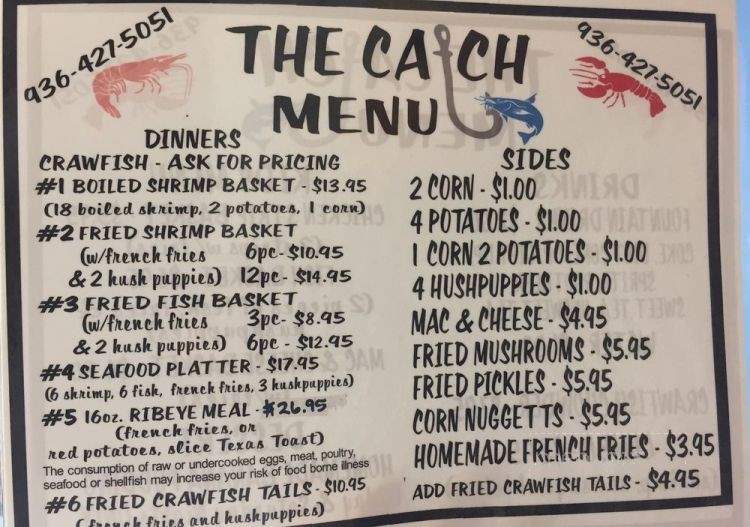 The Catch - Houston, TX menu_pic