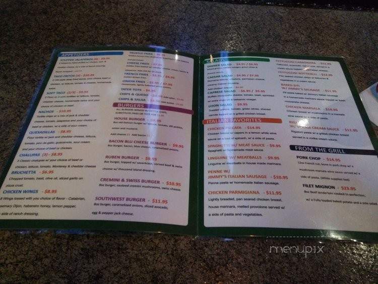 The Loon Arlington - Arlington, TX menu_pic