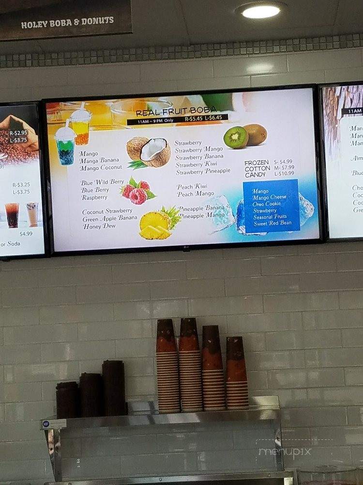 Hole-y Boba & Donuts - Bedford, TX menu_pic
