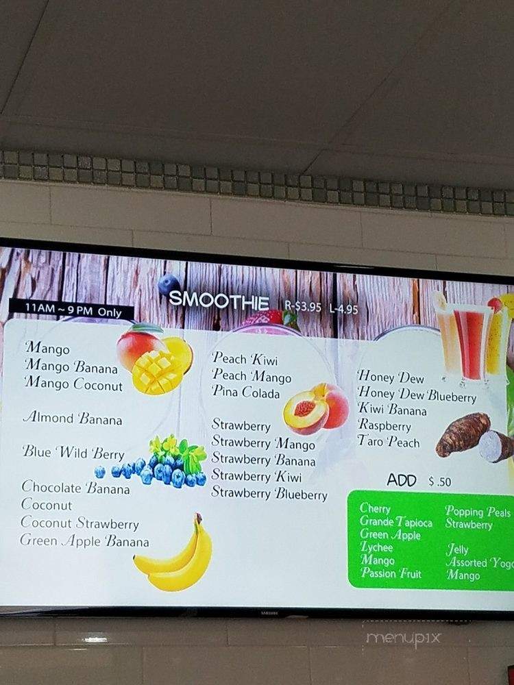 Hole-y Boba & Donuts - Bedford, TX menu_pic