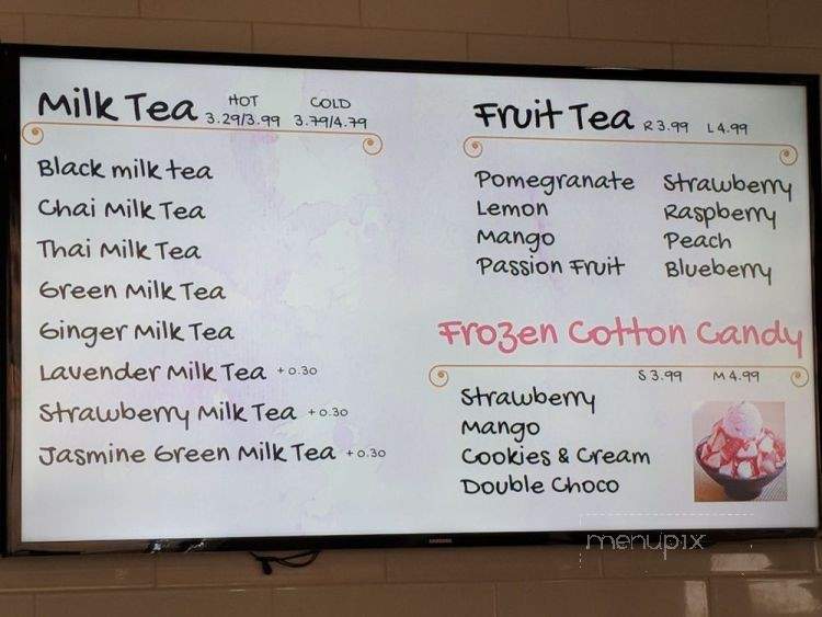 Hole-y Boba & Donuts - Bedford, TX menu_pic