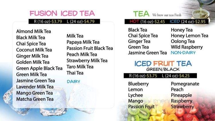 Hole-y Boba & Donuts - Bedford, TX menu_pic