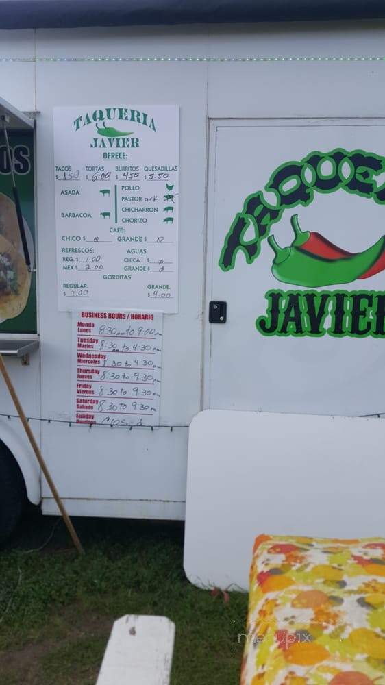 Taqueria Javier - Crowley, TX menu_pic