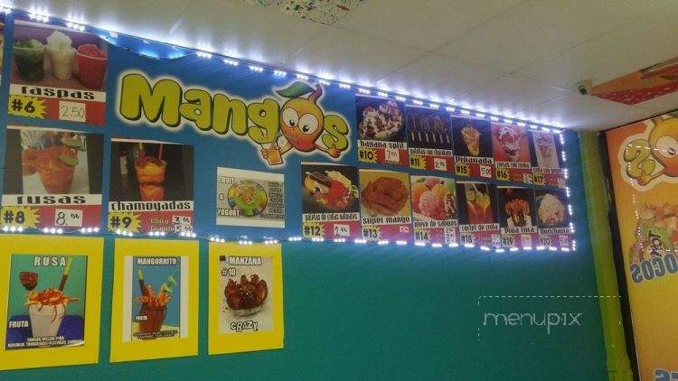 Mangos Desert's - Blue Mound, TX menu_pic