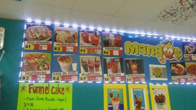 Mangos Desert's - Blue Mound, TX menu_pic