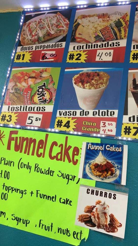 Mangos Desert's - Blue Mound, TX menu_pic