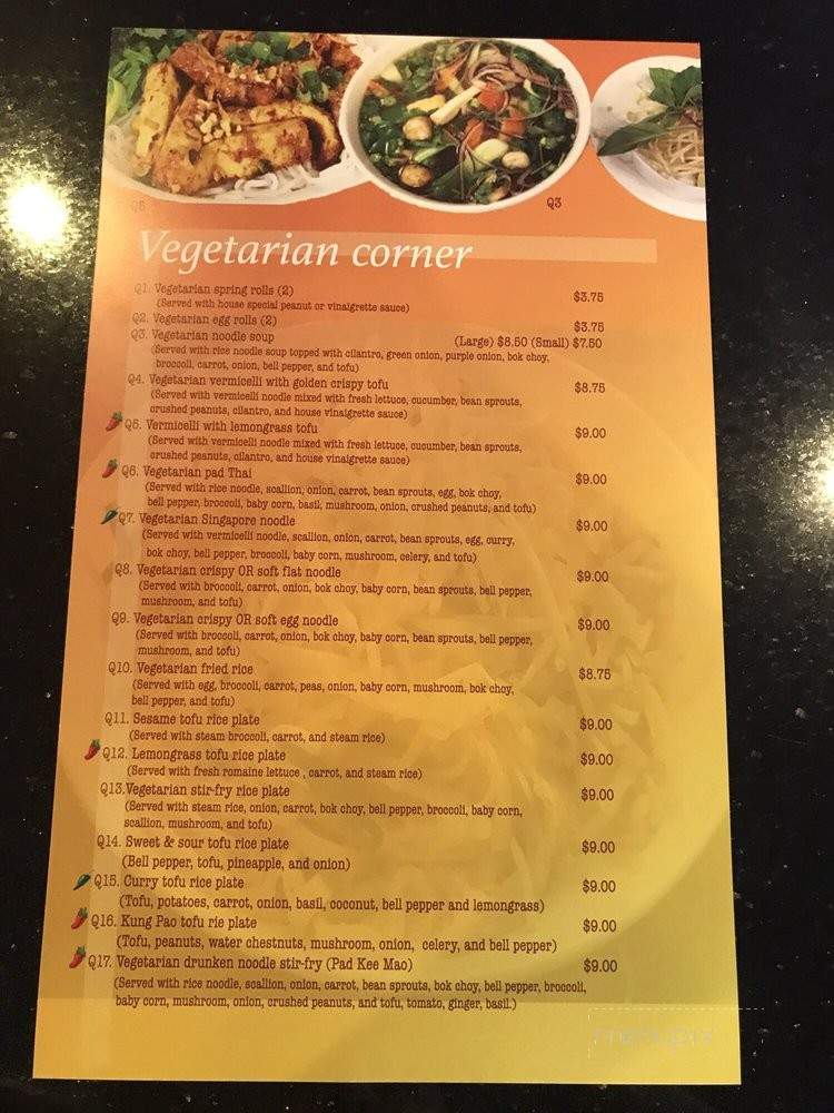 House of Pho - Fort Worth, TX menu_pic