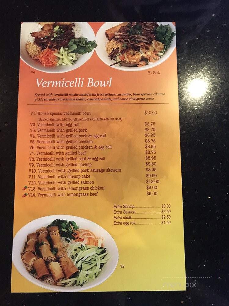 House of Pho - Fort Worth, TX menu_pic