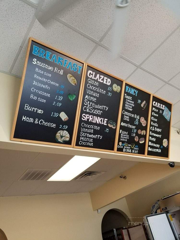 Donut Land - Fort Worth, TX menu_pic