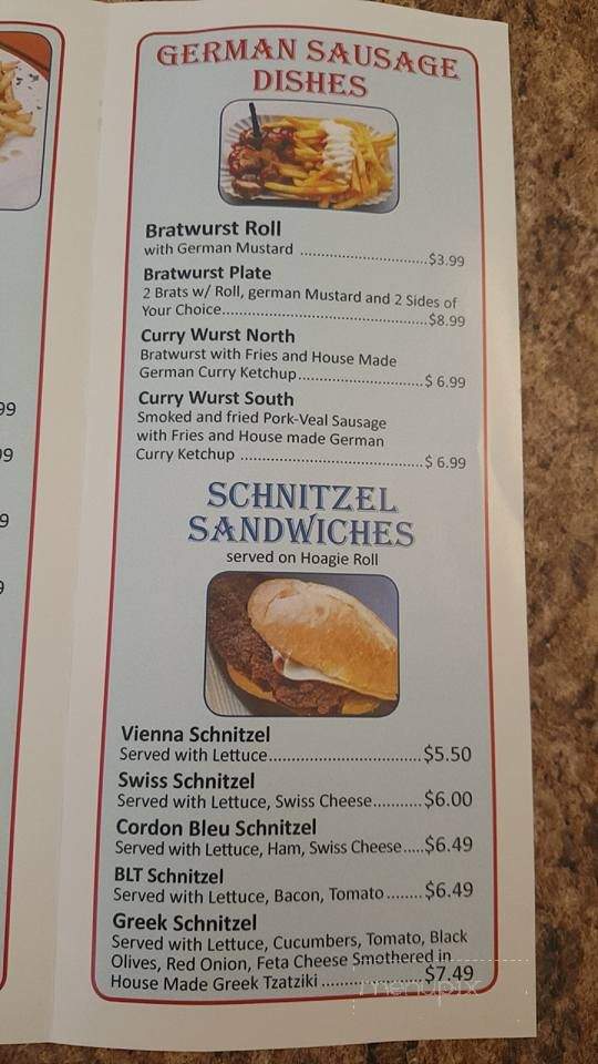 Ding Dong Cafe - Killeen, TX menu_pic