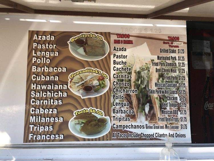 El Arriero Taqueria - Waco, TX menu_pic
