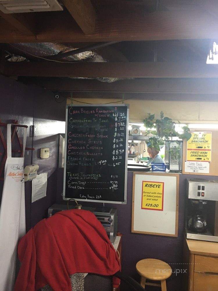Gage's BBQ - San Saba, TX menu_pic