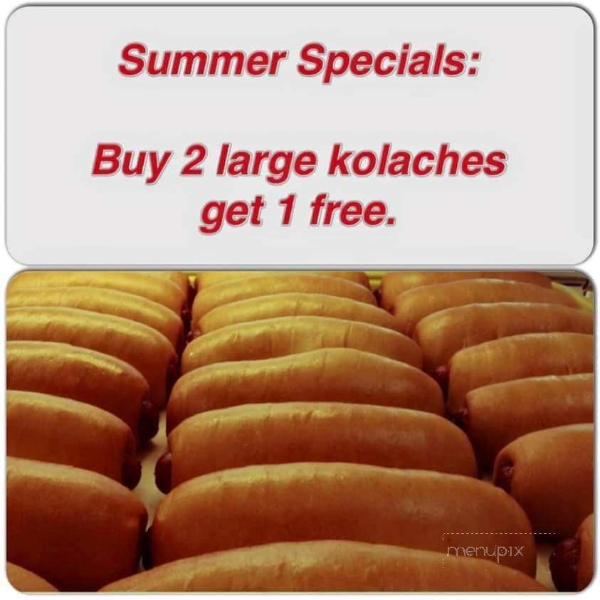 Campus Donuts & Kolaches - San Angelo, TX menu_pic