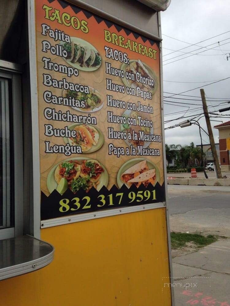 Azteca Taqueria - Houston, TX menu_pic