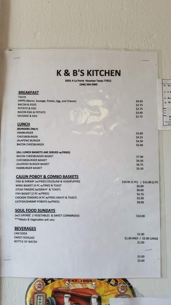 /30913817/K-and-B-Kitchen-Menu-Houston-TX - Houston, TX