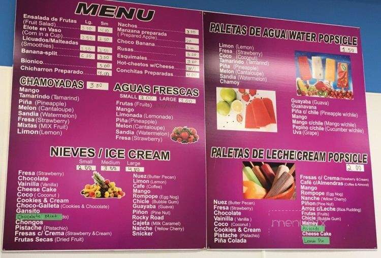 /30539519/La-Monarca-Michoacana-Menu-Houston-TX - Houston, TX