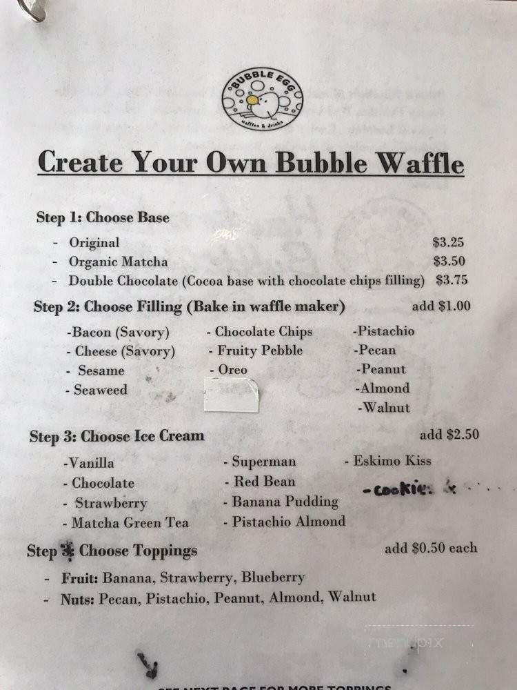 /30216851/Bubble-Egg-Menu-Houston-TX - Houston, TX