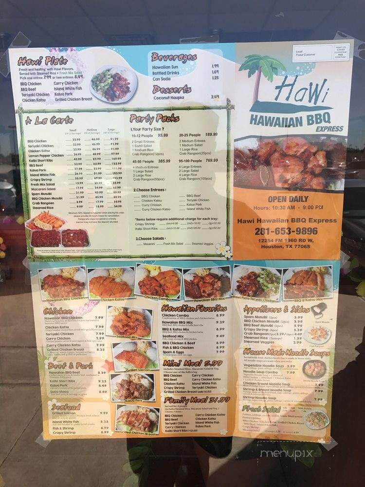 /30864732/Hawi-Hawaiian-BBQ-Express-Menu-Houston-TX - Houston, TX