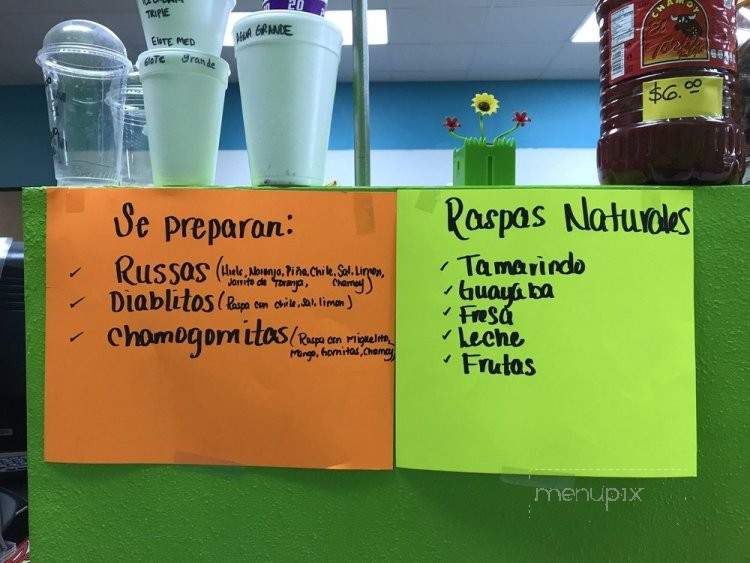 Neveria La Michoacana - Houston, TX menu_pic