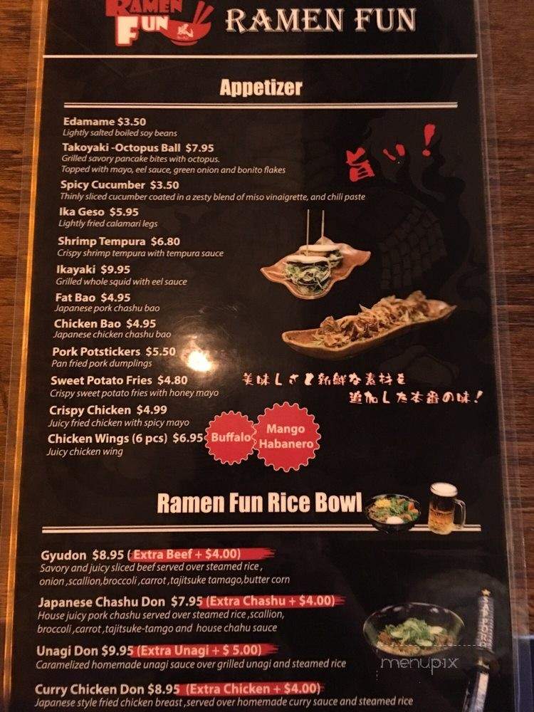 /31110765/Ramen-Fun-Menu-Houston-TX - Houston, TX