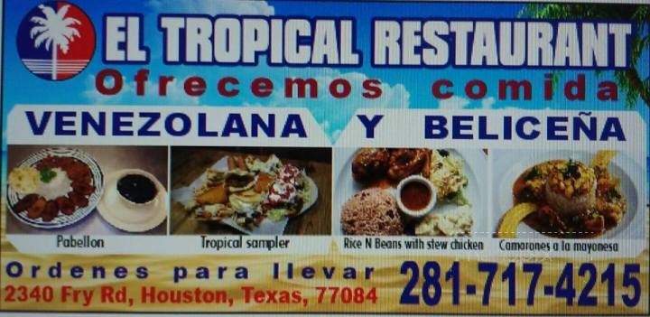 /30807005/El-Tropical-Restaurant-Menu-Houston-TX - Houston, TX