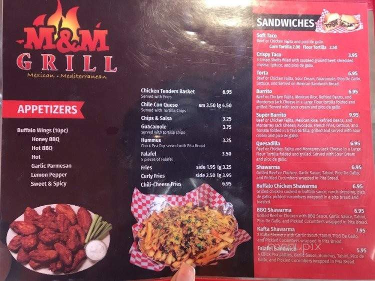 M&M Grill - Houston, TX menu_pic