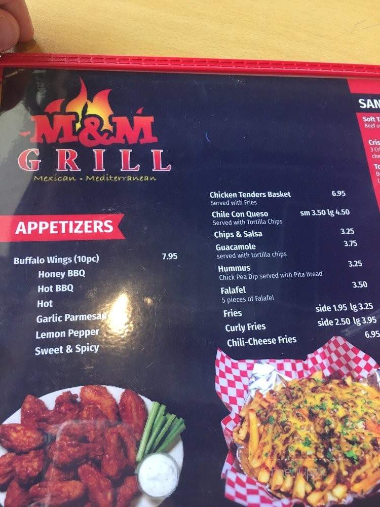 M&M Grill - Houston, TX menu_pic