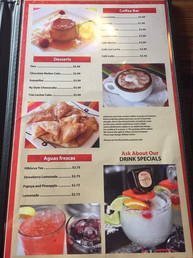 El Toro Loco - Houston, TX menu_pic