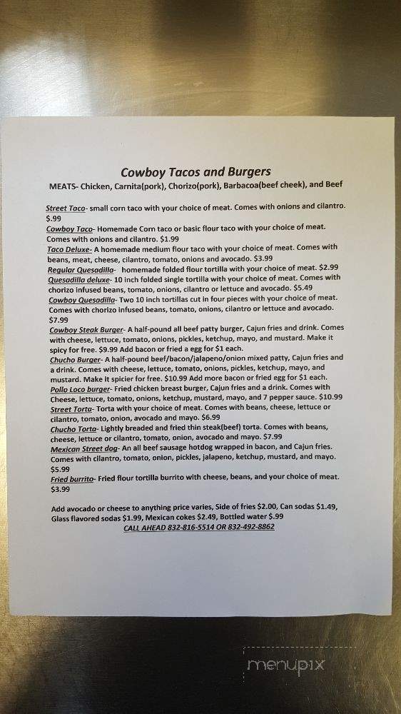 /30059332/Cowboy-Tacos-and-Burgers-Conroe-TX - Conroe, TX