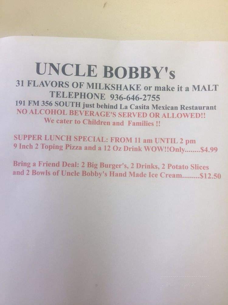 /31280992/Uncle-Bobbys-Onalaska-TX - Onalaska, TX