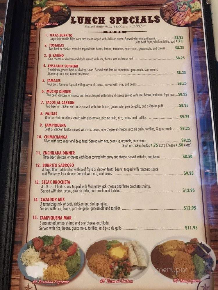 El Refu - Humble, TX menu_pic