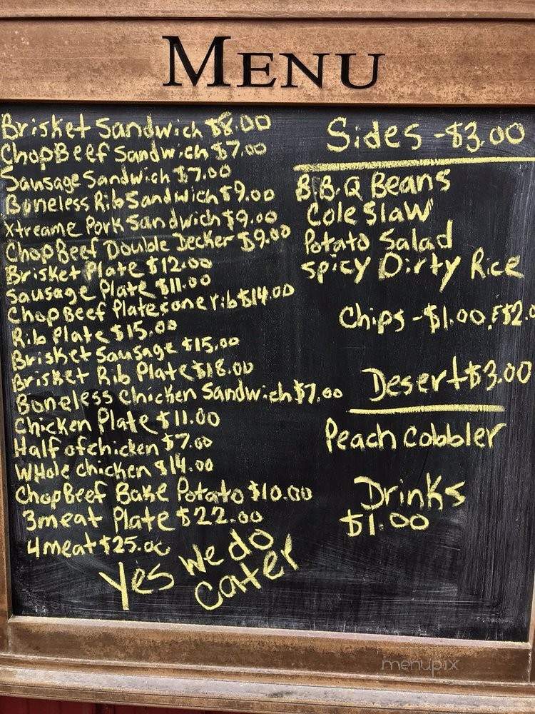 Top Notch BBQ - Fulshear, TX menu_pic