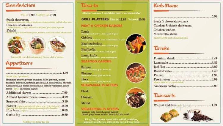 Mediterra Grill - Katy, TX menu_pic