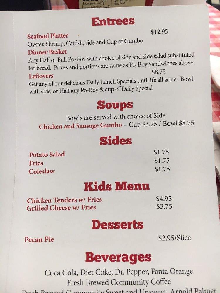 Bayou Boys - Needville, TX menu_pic