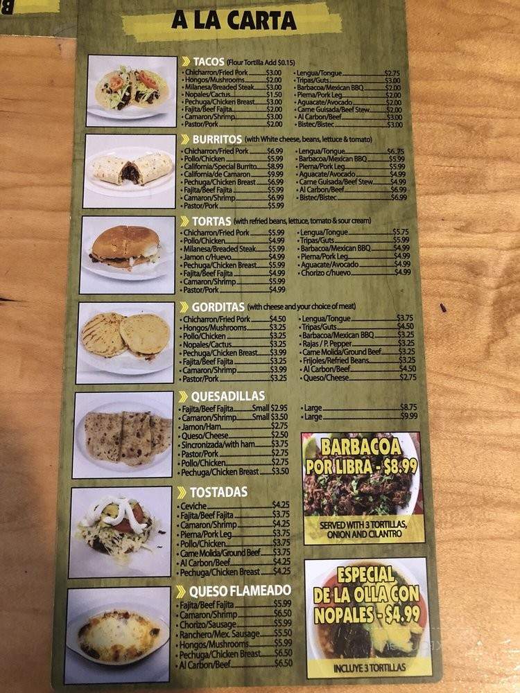 /31227189/Taqueria-Charros-De-Jalisco-Menu-Pasadena-TX - Pasadena, TX