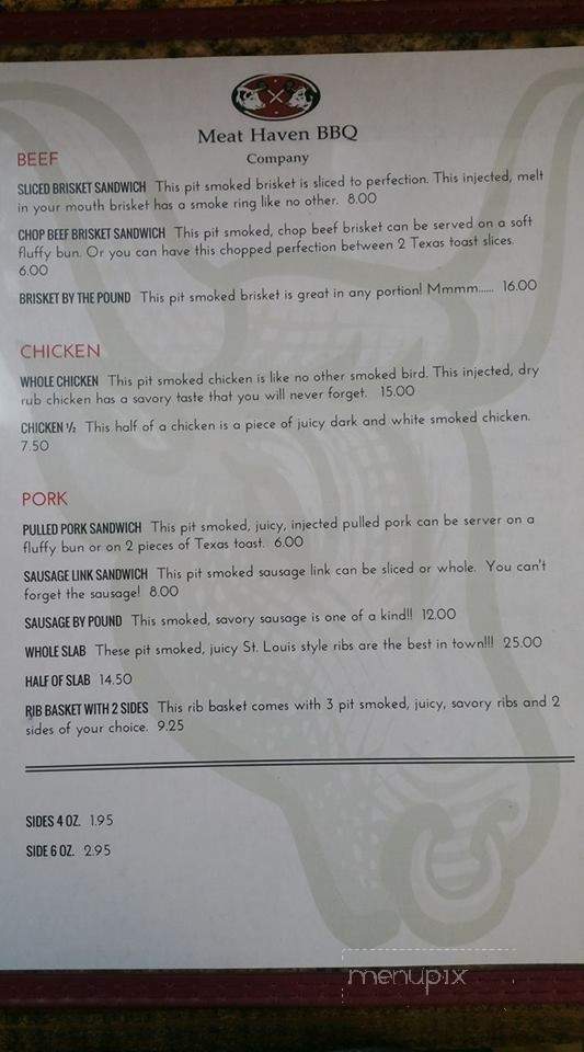 /31001432/Meat-Haven-Bbq-Company-Menu-Baytown-TX - Baytown, TX