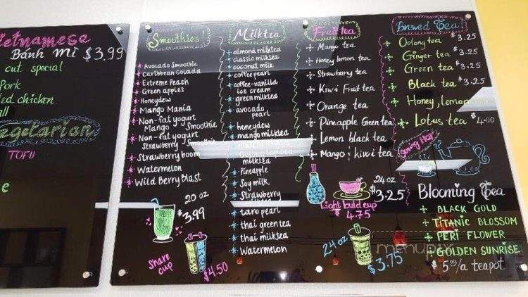 Tea City - Baytown, TX menu_pic