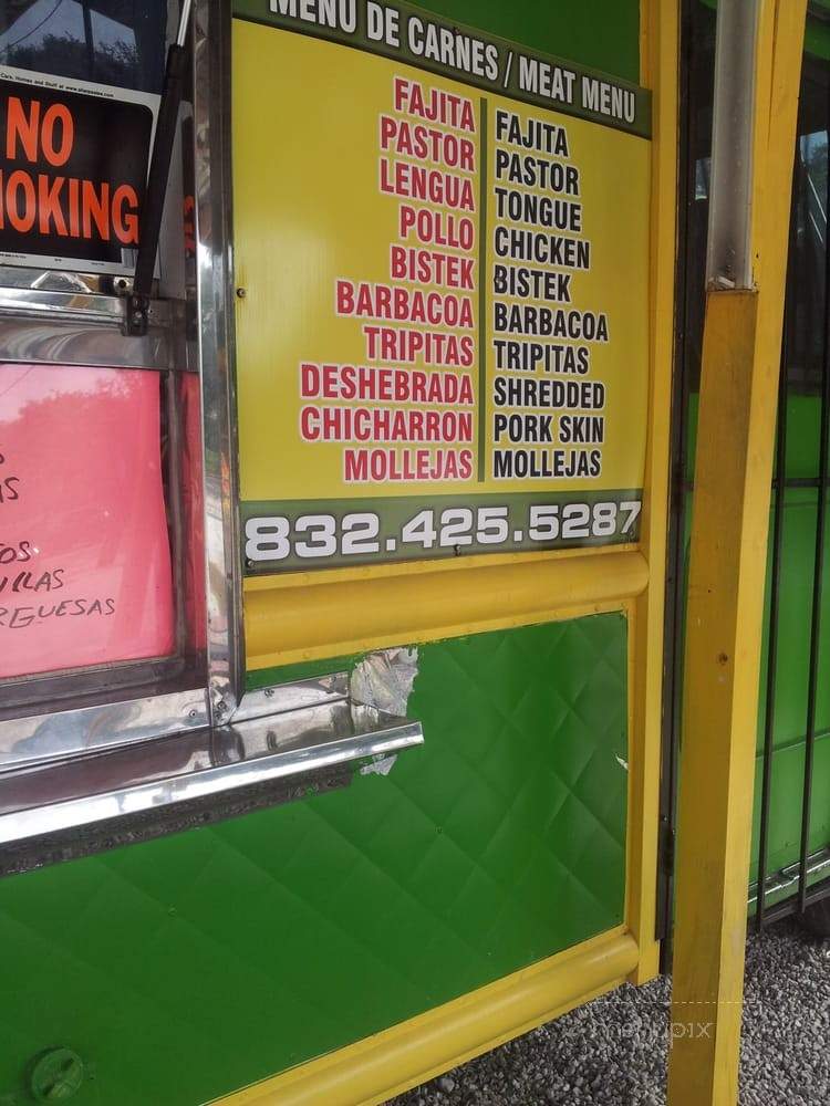 Taqueria Mateo - Dickinson, TX menu_pic